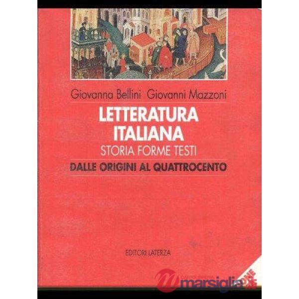 LETTERATURA ITALIANA VOL. 1 ED. ROSSA