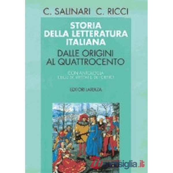 STORIA LETTERATURA ITALIANA VOL. 1