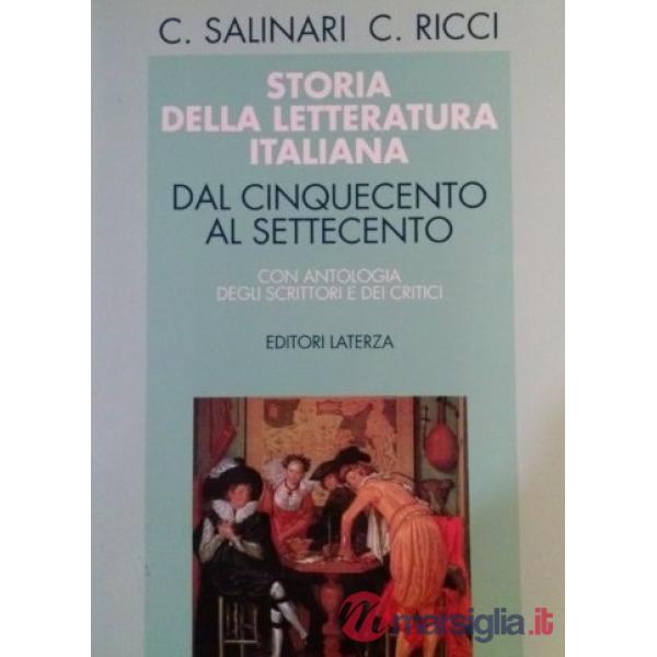 STORIA LETTERATURA ITALIANA VOL. 2