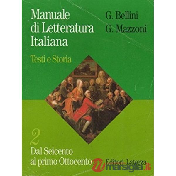 MANUALE LETTERATURA ITALIANA VOL. 2