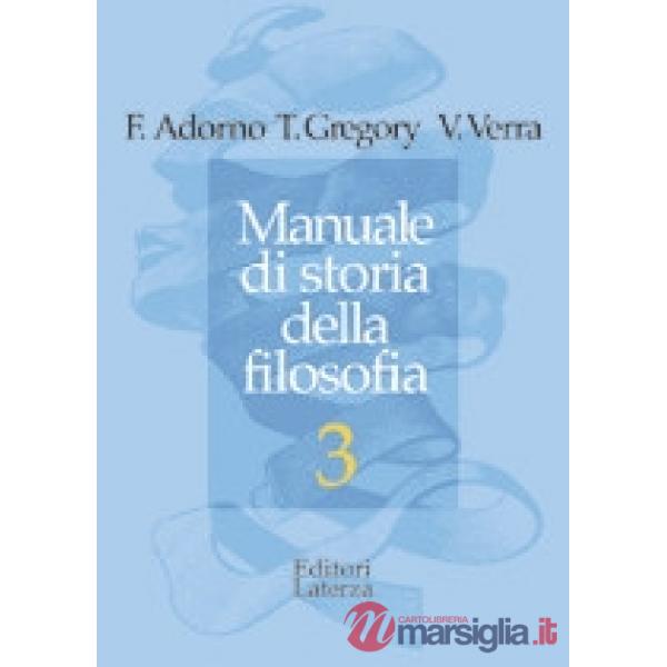 MANUALE DI STORIA DELLA FILOSOFIA 3