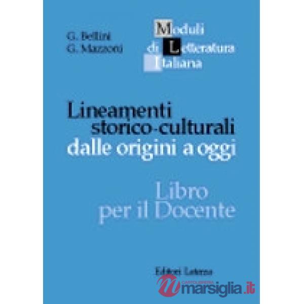 LINEAMENTI STORICO CULTURALI ORIGINI