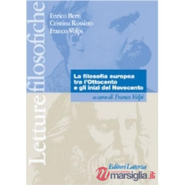 FILOSOFIA EUROPEA TRA 800 E 900 LET.FIL.