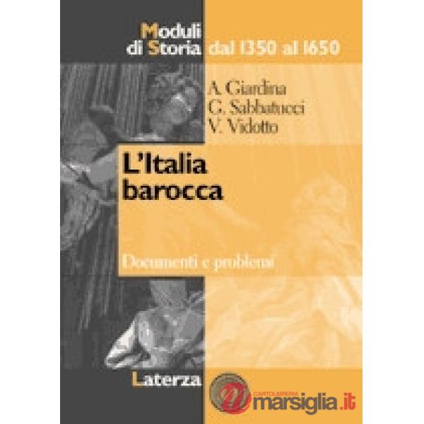 ITALIA BAROCCA MODULI DI STORIA