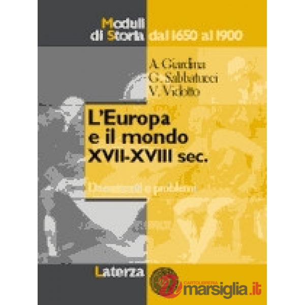 EUROPA E IL MONDO XVII - XVIII SEC.