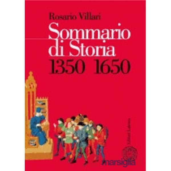 SOMMARIO DI STORIA 1 X TR 1350 - 1650