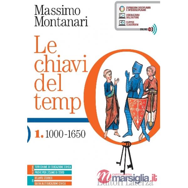 LE CHIAVI DEL TEMPO VOL. 1 + BINETTI ATLANTE STORICO + ED. CIVICA