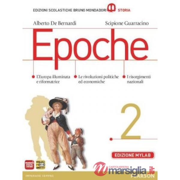EPOCHE 2 VOL + ATL. SPAZI STORIA 2 + MYLAB