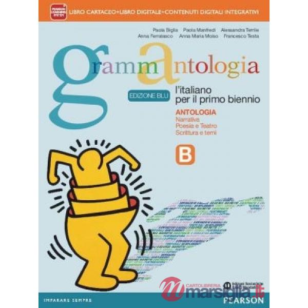 GRAMMANTOLOGIA B ED. BLU VOL B + INVALSI