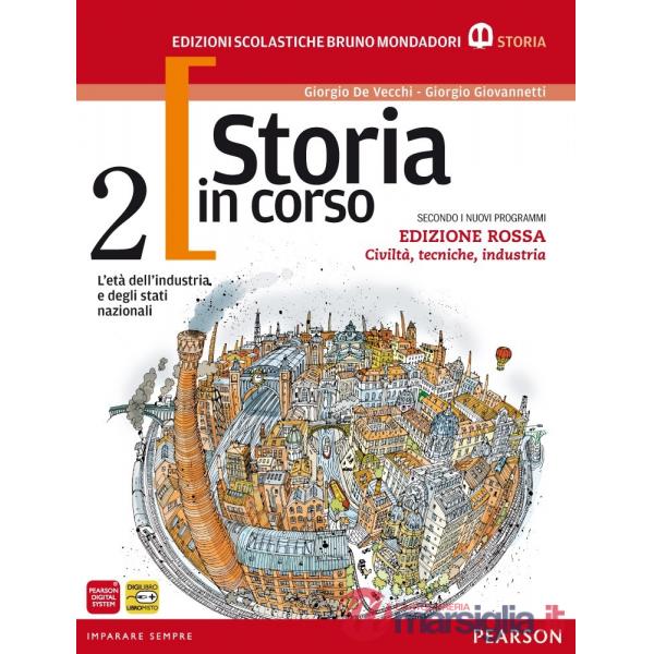 STORIA IN CORSO 2 ED.ROSSA TECNOLOGICI + ATLANTE (VERSIONE ONLINE)