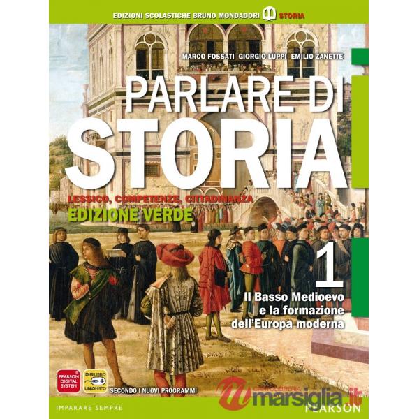 PARLARE DI STORIA 1 ED. VERDE + ATLANTE