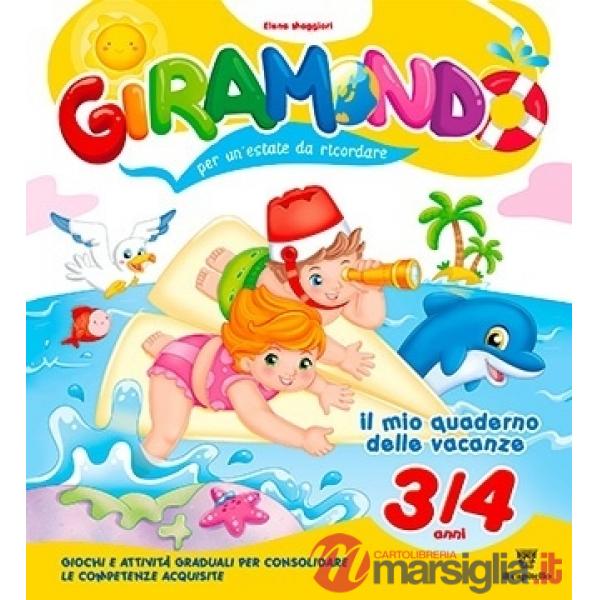 GIRAMONDO QUADERNO + UN'ESTATE DA RACCONTARE KIT 3 ANNI
