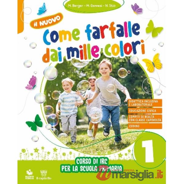 NUOVO COME FARFALLE DAI MILLE COLORI ED2024 123 KIT