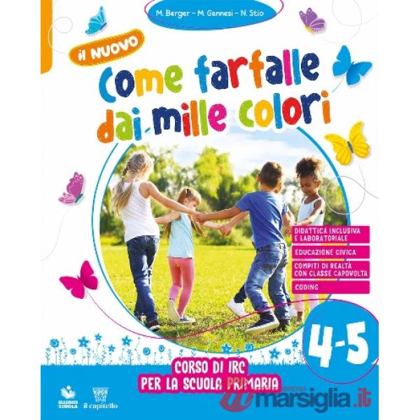 NUOVO COME FARFALLE DAI MILLE COLORI 4 - 5