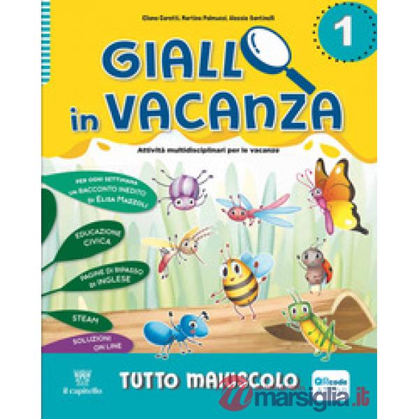 GIALLO IN VACANZA CLASSE 1 KIT TUTTO MAIUSCOLO