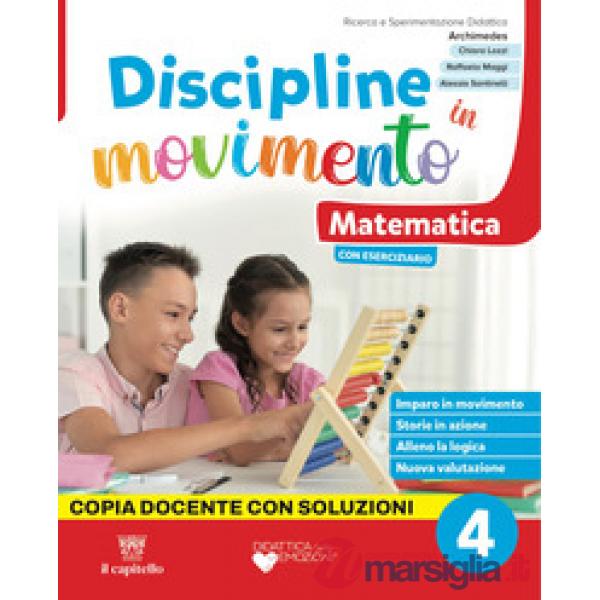 DISCIPLINE IN MOVIMENTO KIT 4 UNICO (ANTROPOLOGICO + SCIENTIFICO)