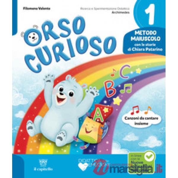 ORSO CURIOSO - METODO TUTTO MAIUSCOLO KIT 1