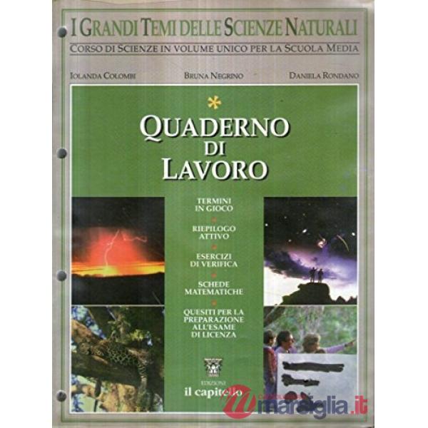 GRANDI TEMI DELLE SCIENZE NATURALI + ESERC.