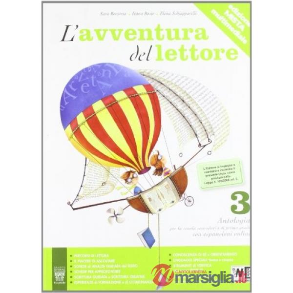 AVVENTURA DEL LETTORE 3-ANTOL. + LABOR.