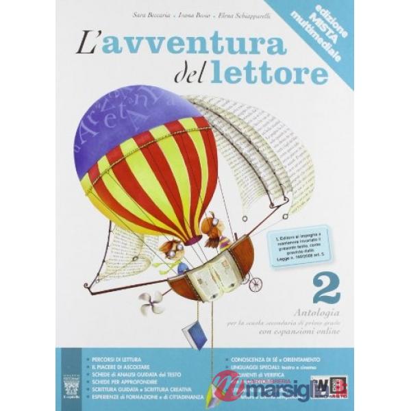 AVVENTURA LETTORE 2 + LETTERATURA