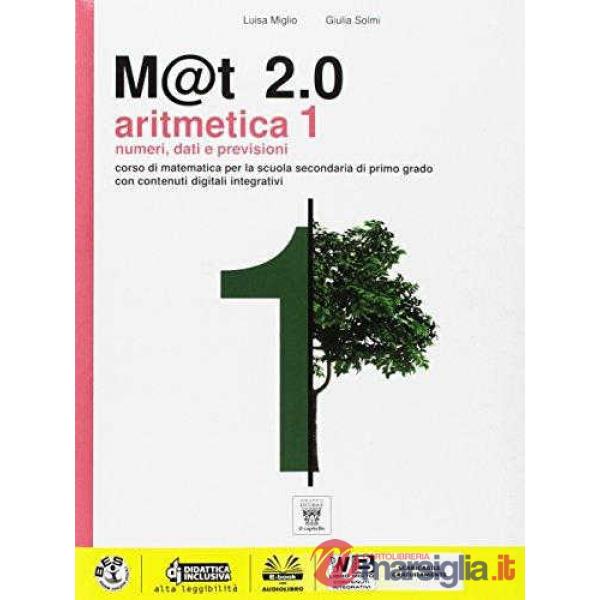 MAT (M@T) 2.0 - ARITMETICA 1 + GEOMETRIA 1 + DVD DIG.
