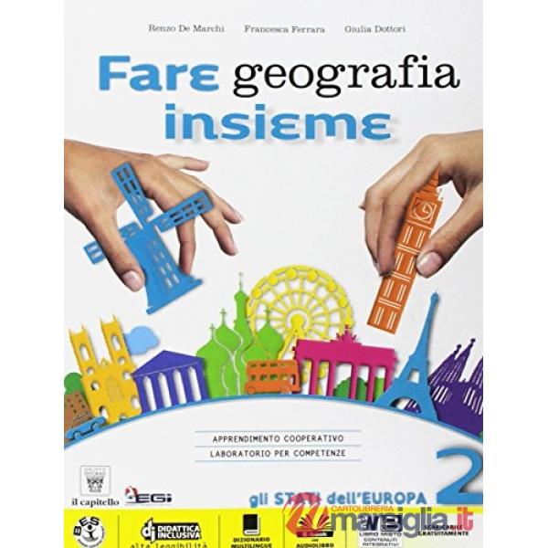 FARE GEOGRAFIA PLUS 2 + ATLANTE