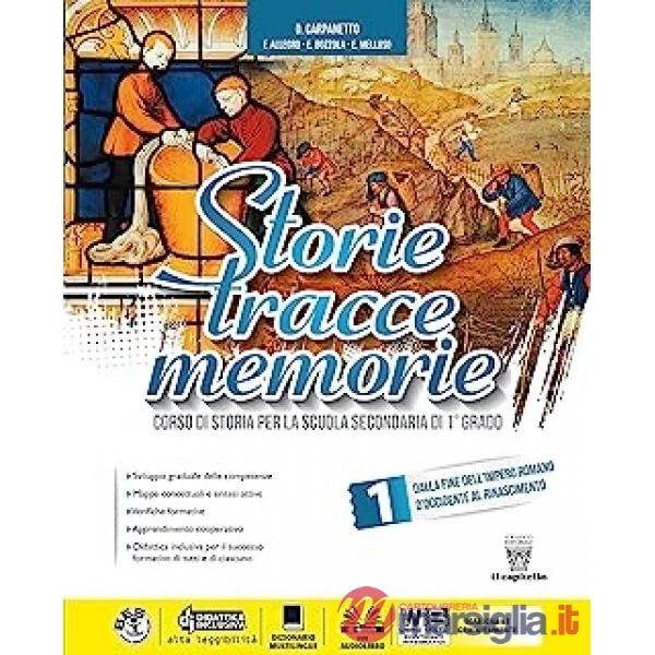 STORIE, TRACCE, MEMORIE 1 + ATL + COM. + EBOOK + CIV.