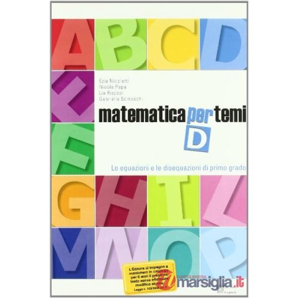 MATEMATICA PER TEMI D