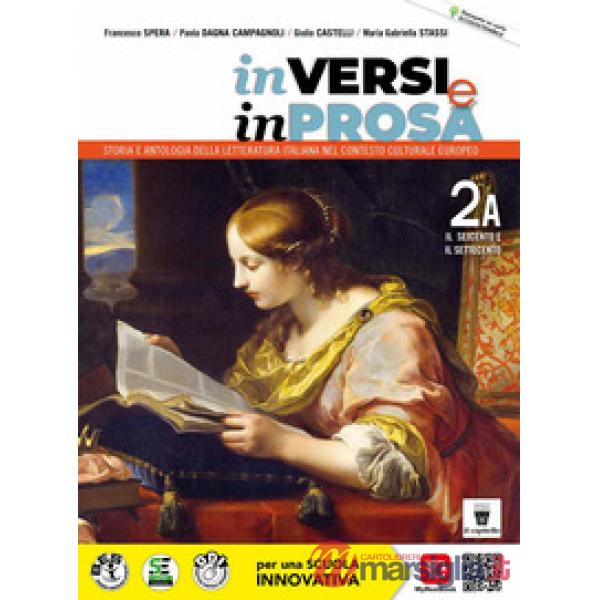 IN VERSI E IN PROSA - 2A '600 + '700 + EBOOK ONLINE