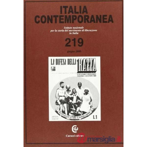 Italia contemporanea. Vol. 219