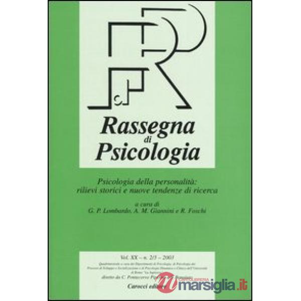 Rassegna di psicologia (2003) vol. 2-3