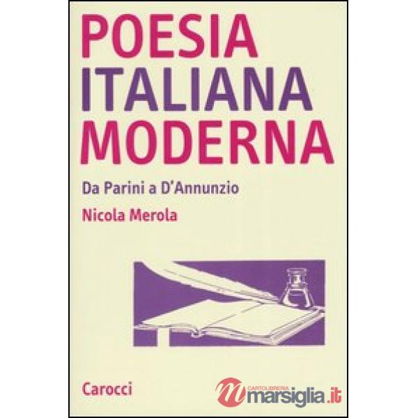 Poesia italiana moderna. Da Parini a D'annunzio