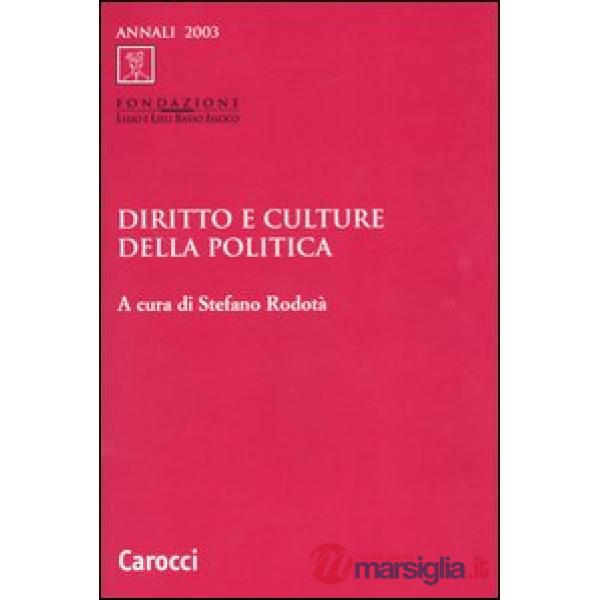 Diritto e culture della politica