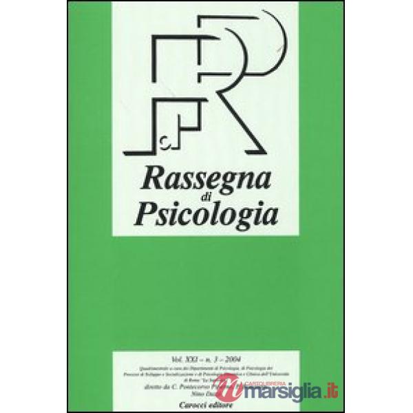 Rassegna di psicologia (2004). Vol. 3