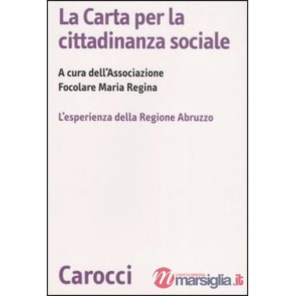 Carta per la cittadinanza sociale. L'esperienza della Regione Abruzzo (La)