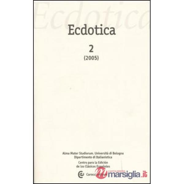 Ecdotica (2005). Vol. 2