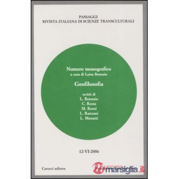 Passaggi (2006). Rivista italiana di scienze transculturali. Vol. 12