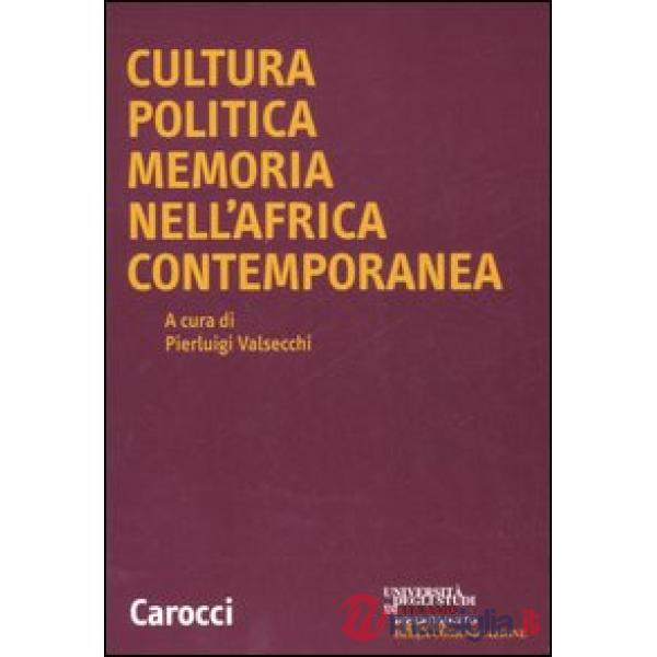 Cultura politica memoria nell'Africa contemporanea