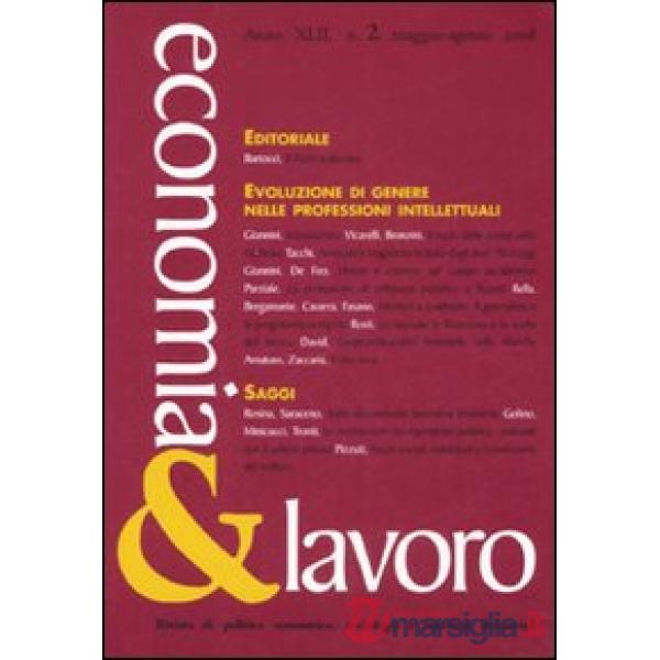 Economia & lavoro (2008). Vol. 2