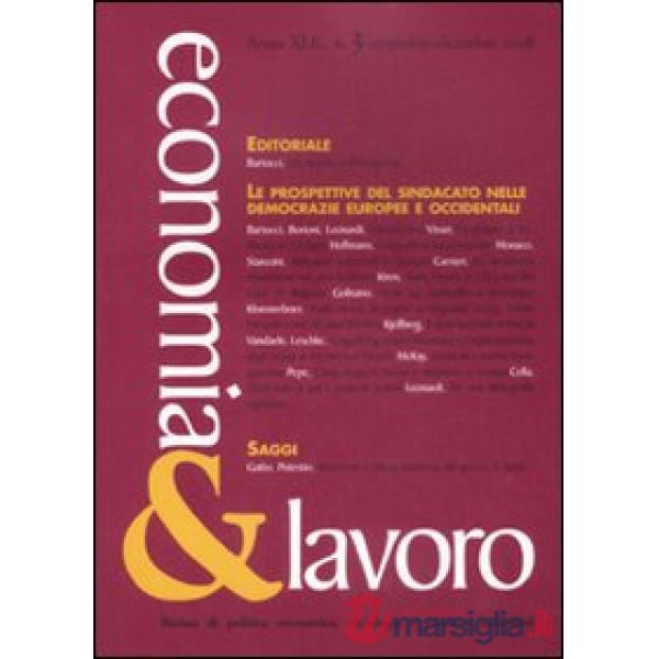 Economia & lavoro (2008). Vol. 3
