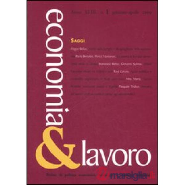 Economia & lavoro (2009). Vol. 1
