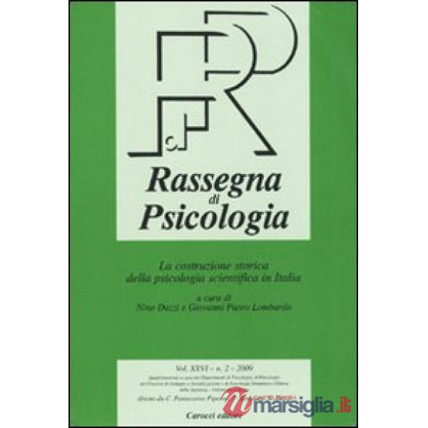 Rassegna di psicologia (2009). Vol. 2