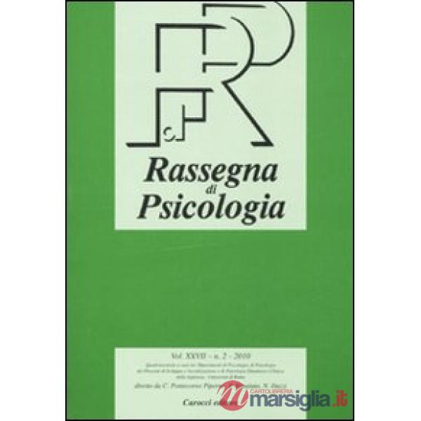 Rassegna di psicologia (2010). Vol. 2