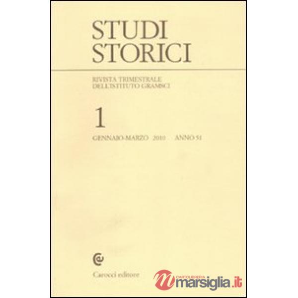 Studi storici (2010). Vol. 1