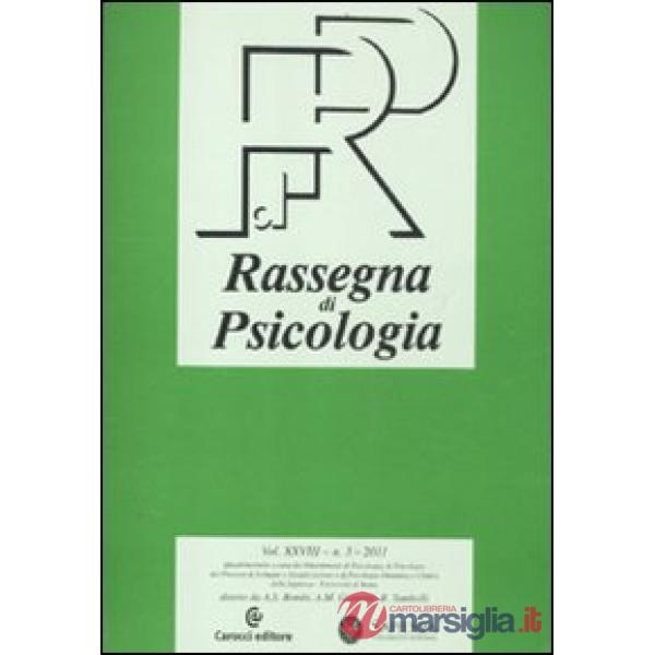 Rassegna di psicologia (2011). Vol. 3