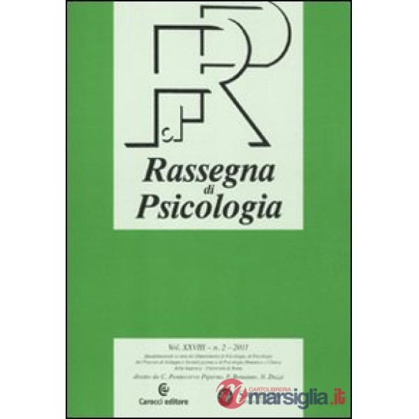 Rassegna di psicologia (2011). Vol. 2