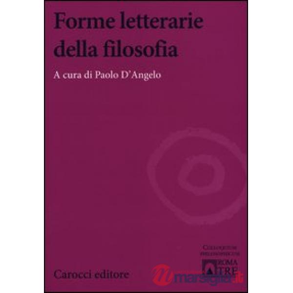 Forme letterarie della filosofia