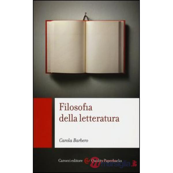 Filosofia della letteratura