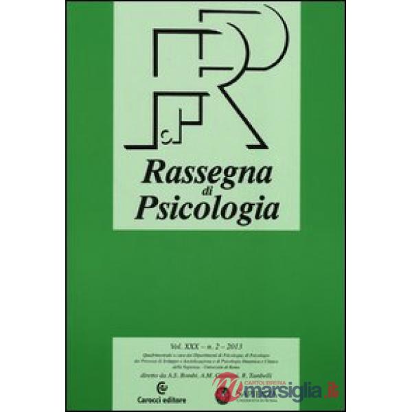 Rassegna di psicologia (2013). Vol. 2