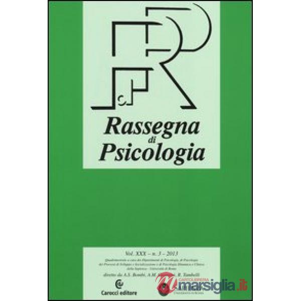 Rassegna di psicologia (2013). Vol. 3